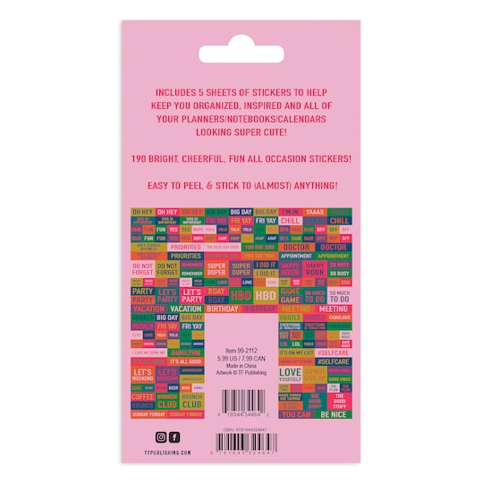 TF Publishing In Any Event Planning Sticker Pack